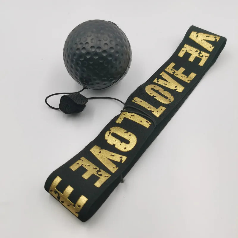 Boxing Reflex Ball Head-Mounted PU Punch Ball MMA Sanda Training Hand Eye Reaction Gym Sandbag Muay Thai Boxeo Fitness Equipment