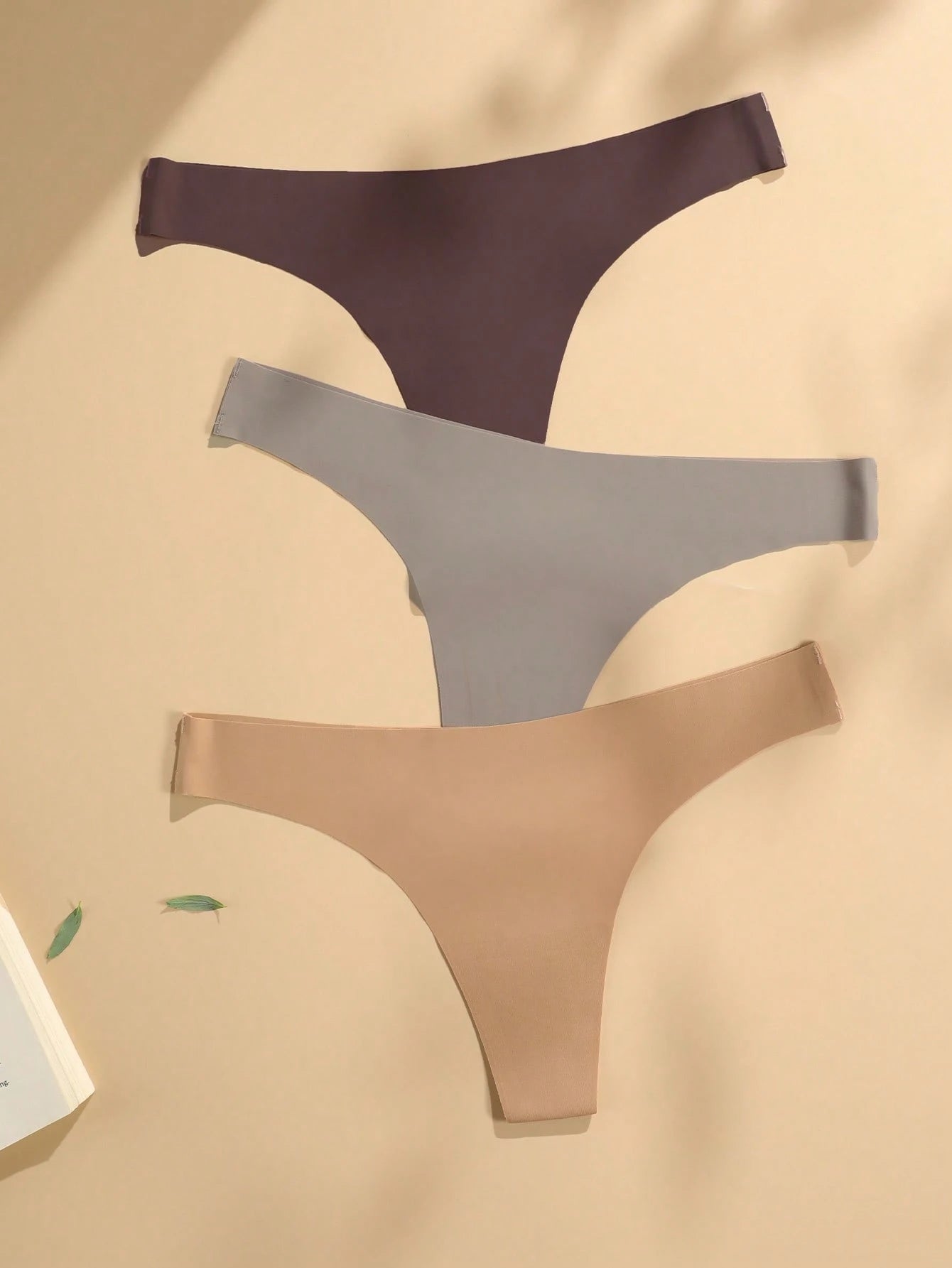 7Pack Neutral Color Thongs