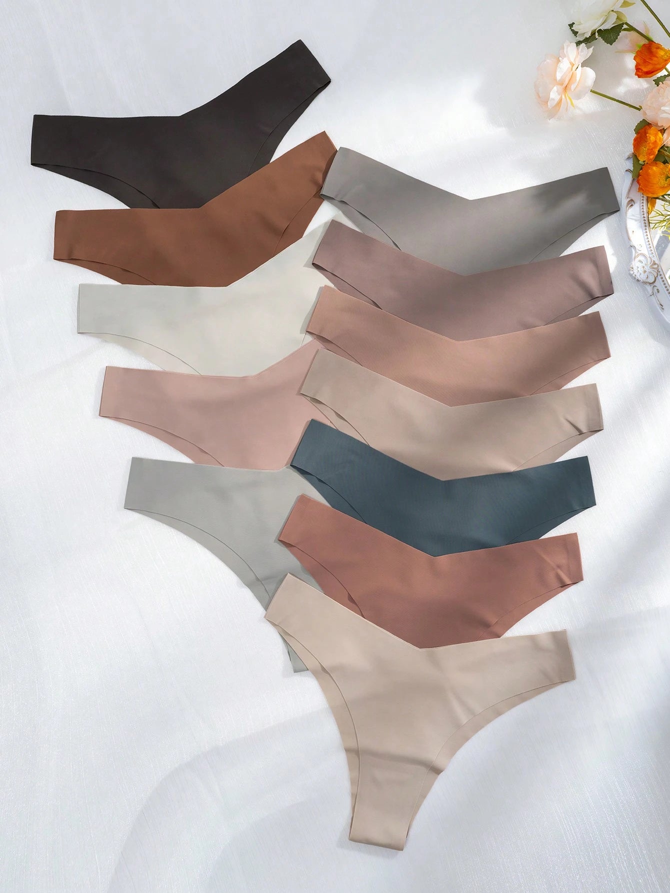12Pack Neutral Color Panties