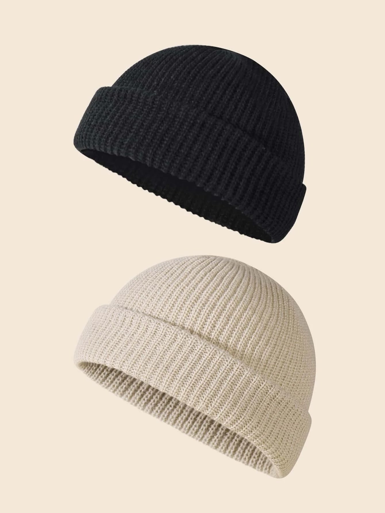 2Pcs Knitted Hats