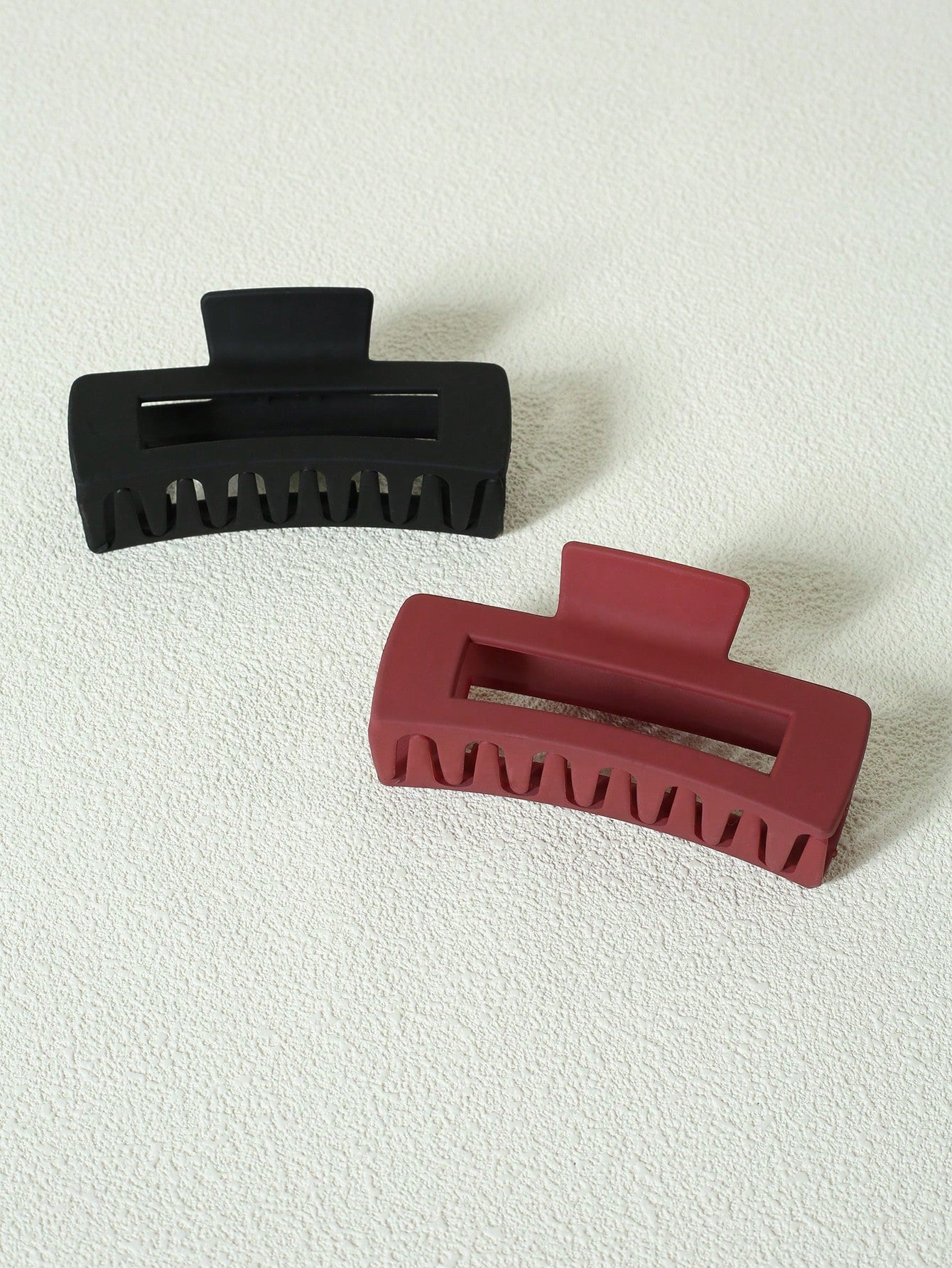 5Pcs Solid Hair Claw 