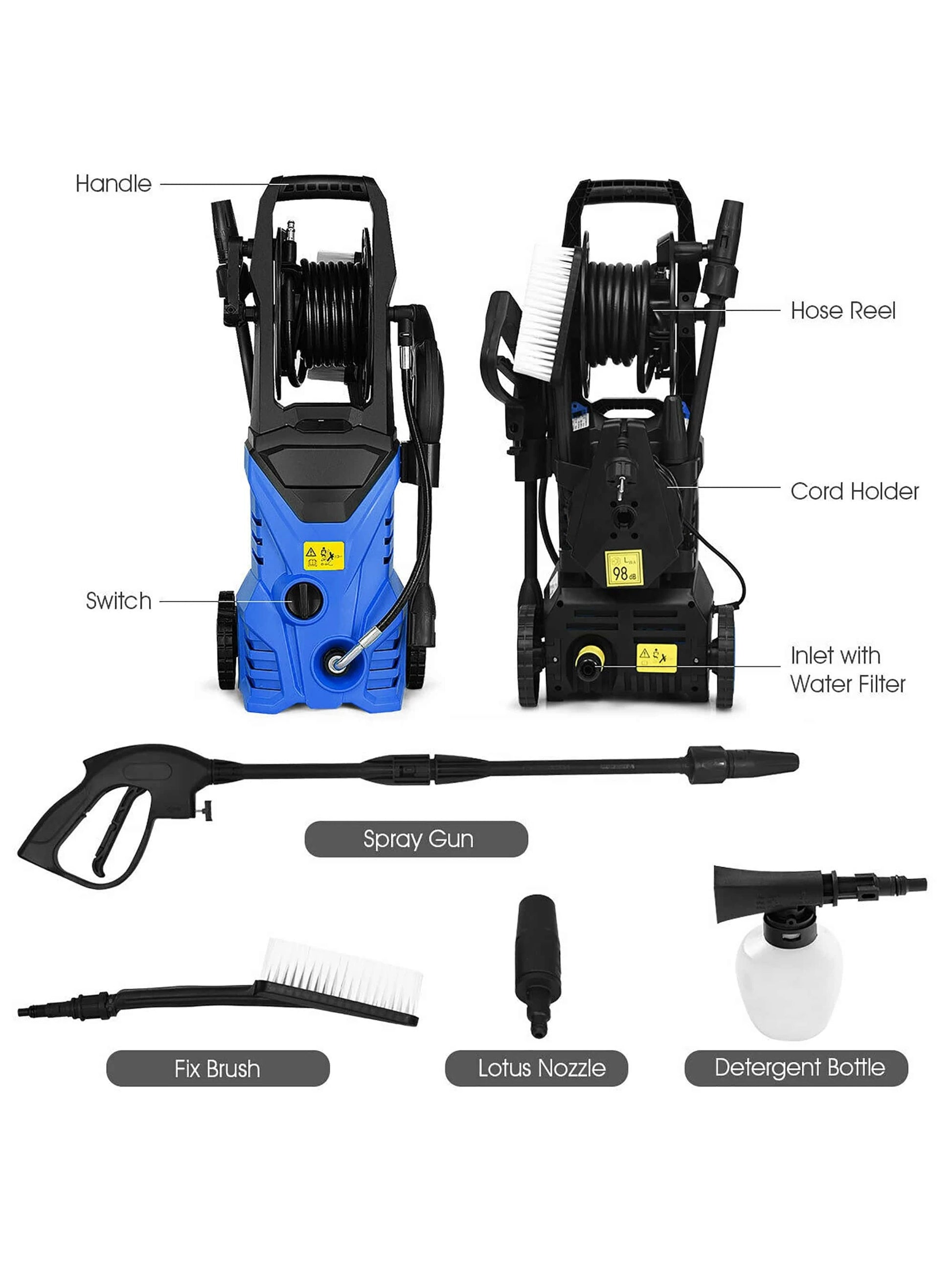 Costway Electric Pressure Washer