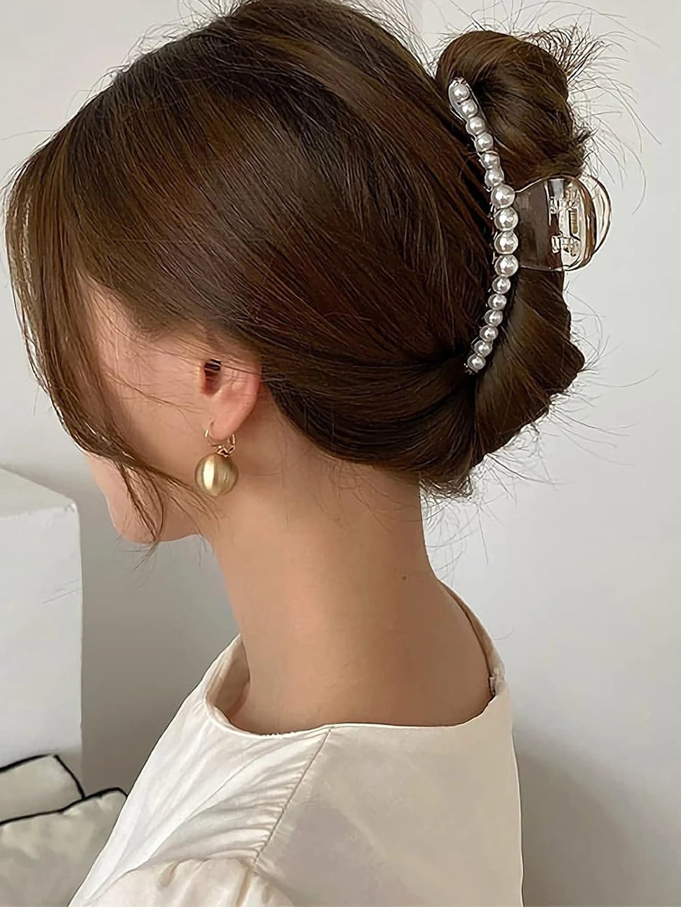 5Pcs Solid Hair Claw 