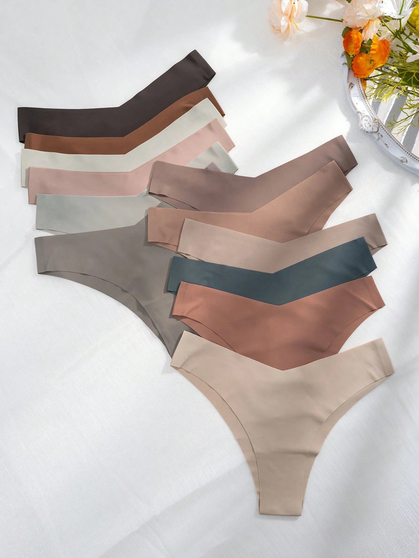 12Pack Neutral Color Panties