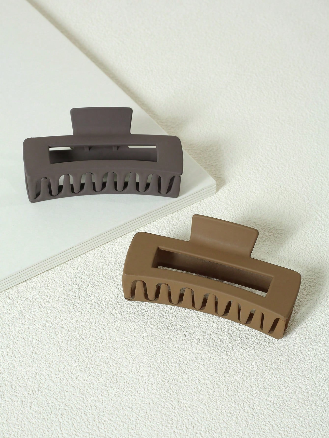 5Pcs Solid Hair Claw 