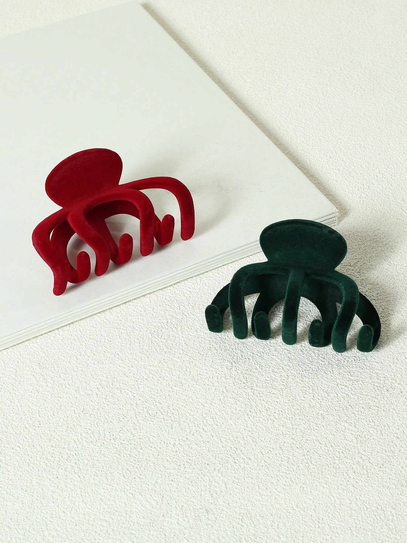 5Pcs Solid Hair Claw 