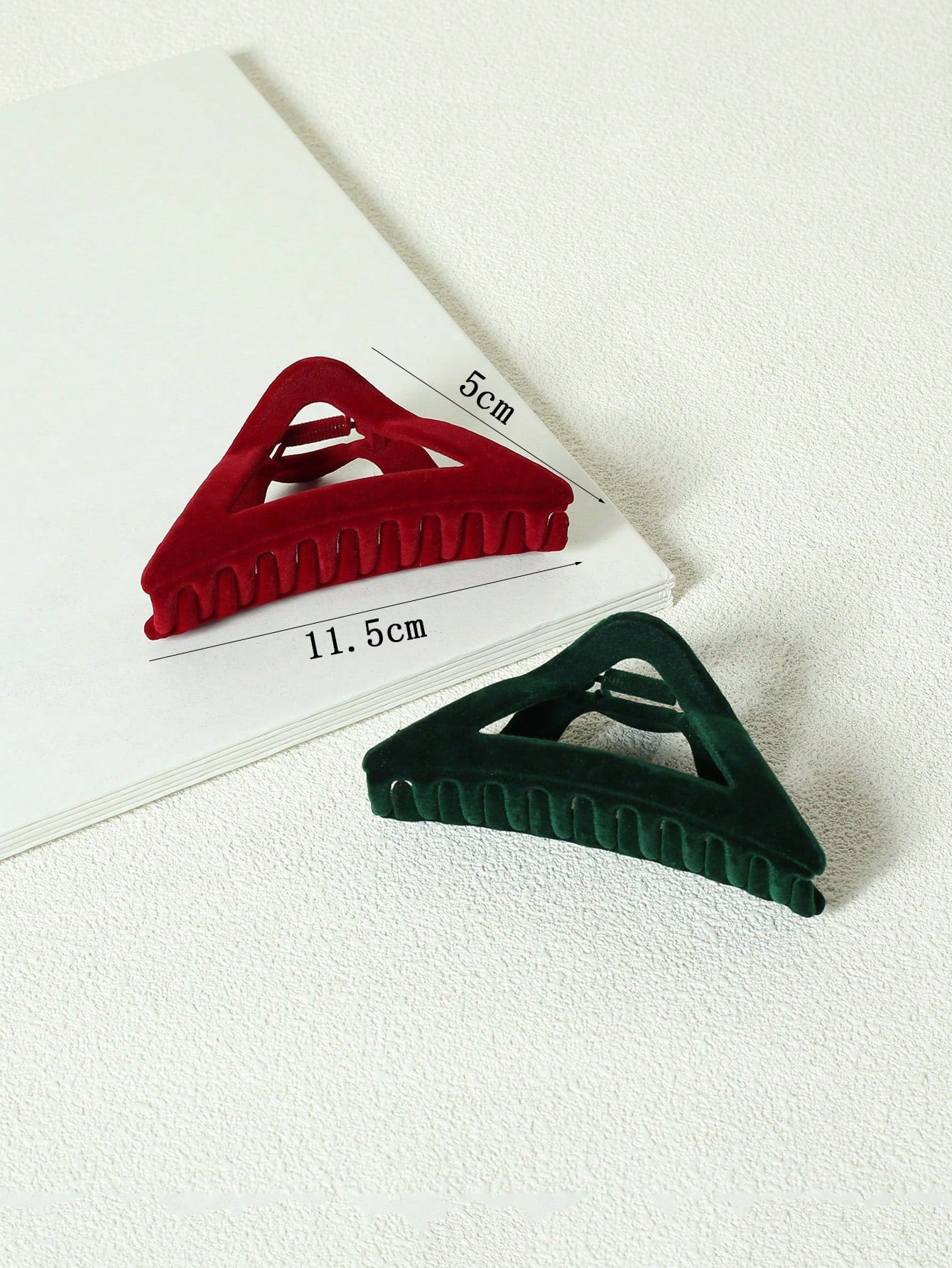 5Pcs Solid Hair Claw 