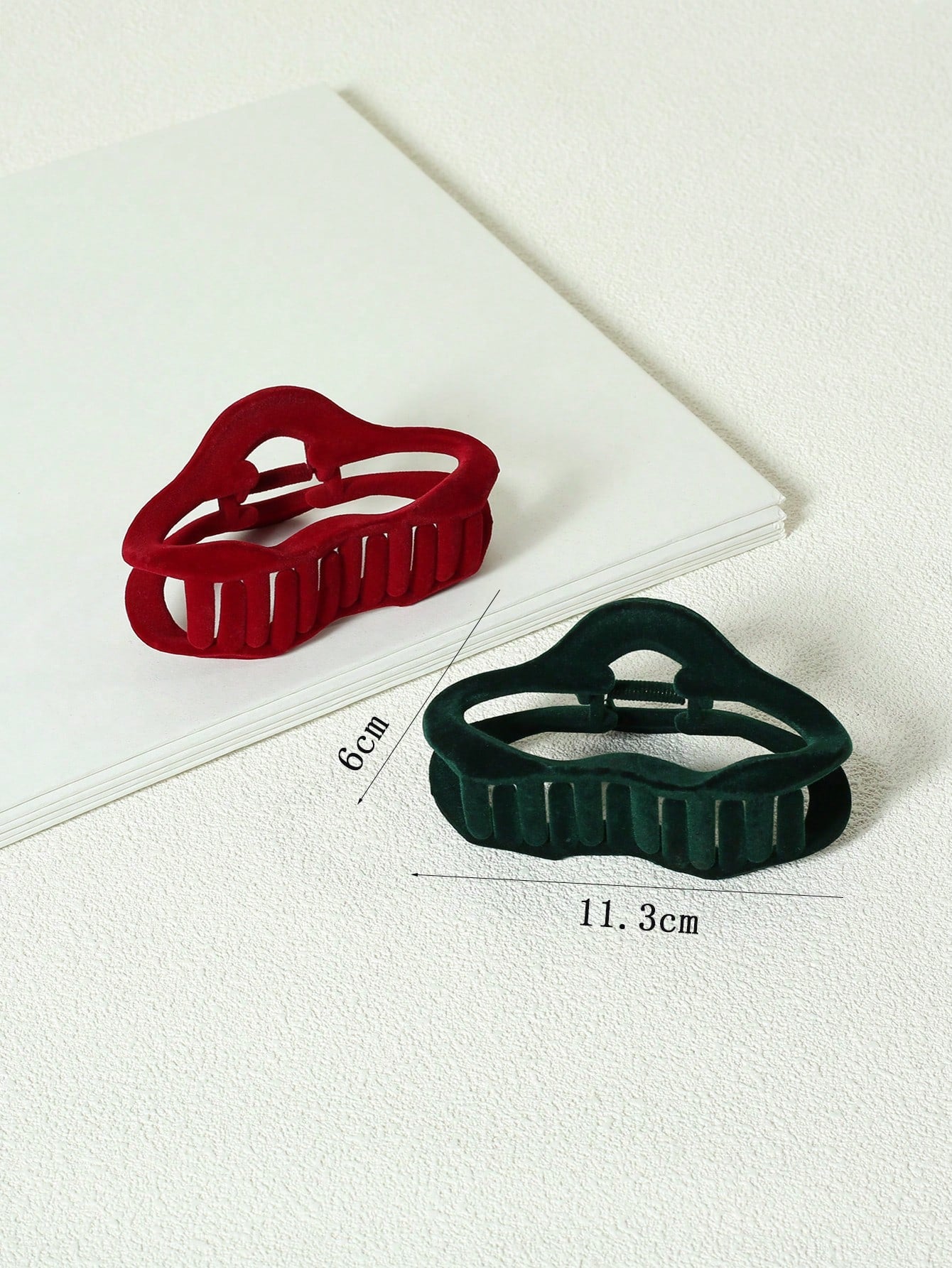 5Pcs Solid Hair Claw 