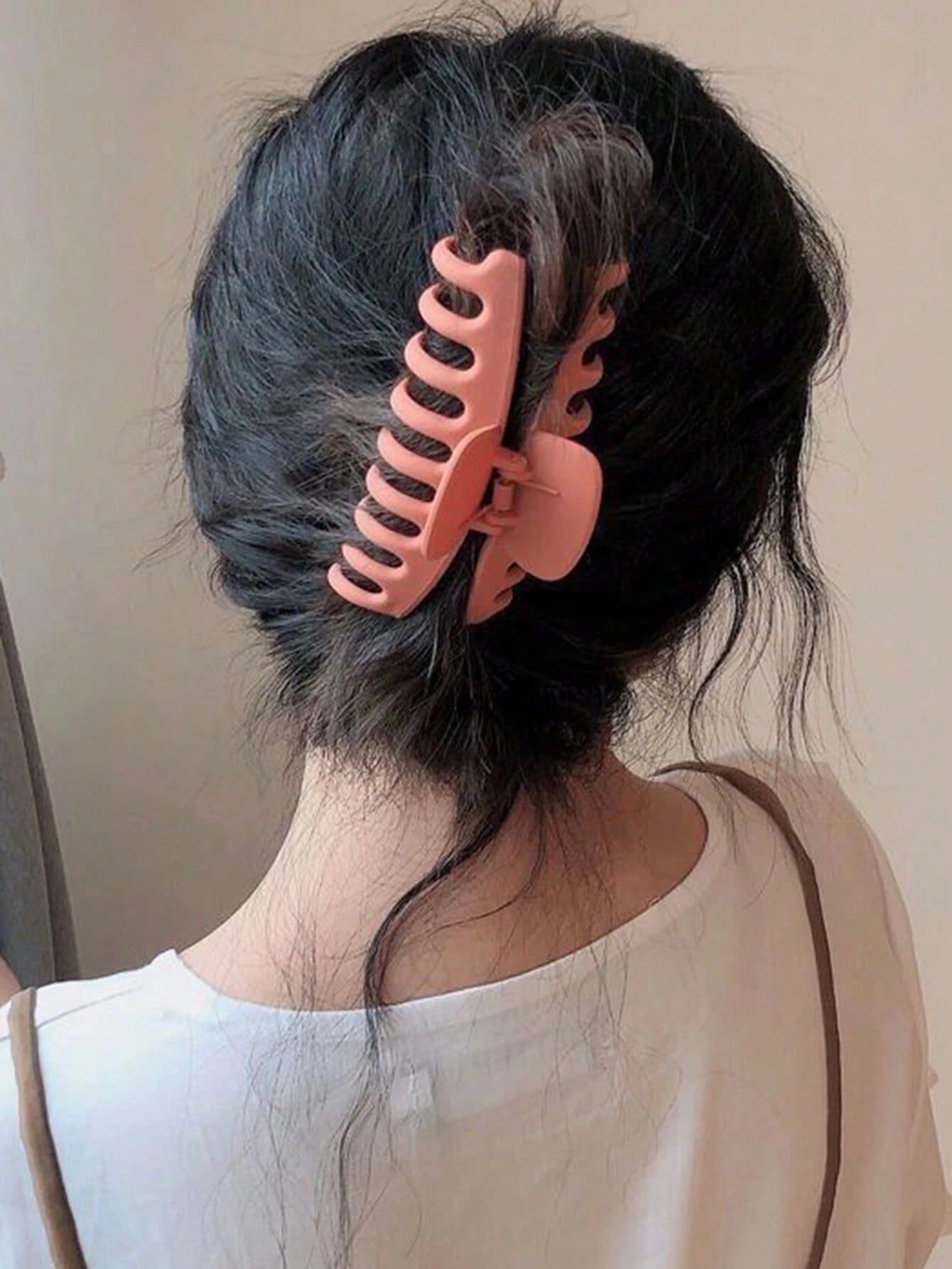 5Pcs Solid Hair Claw 