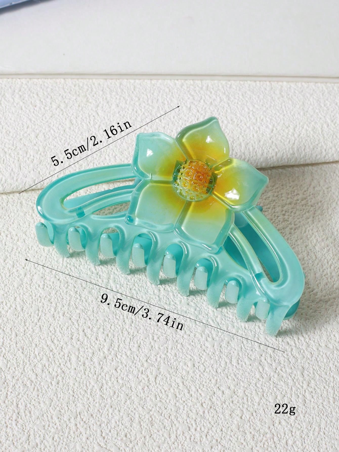 5Pcs Solid Hair Claw 