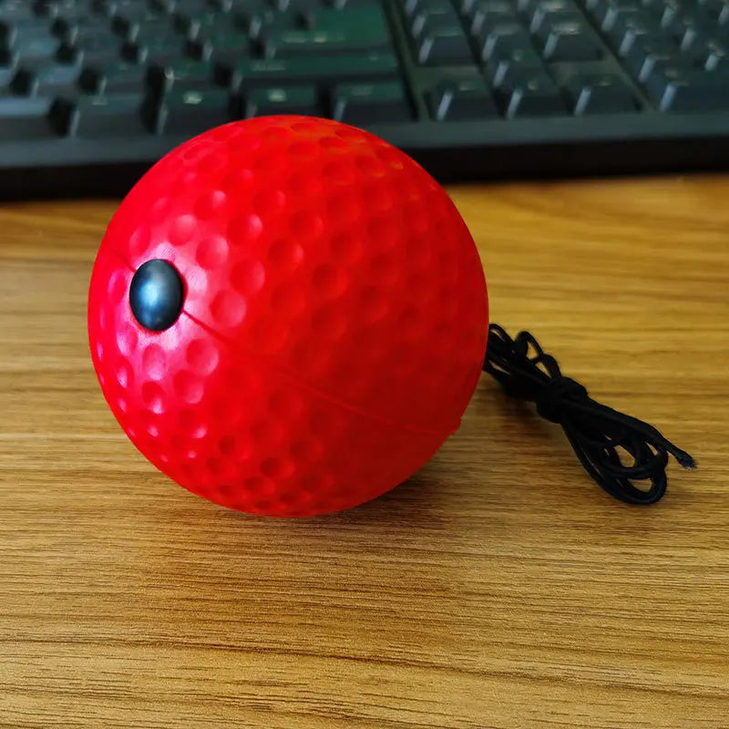 Boxing Reflex Ball Head-Mounted PU Punch Ball MMA Sanda Training Hand Eye Reaction Gym Sandbag Muay Thai Boxeo Fitness Equipment