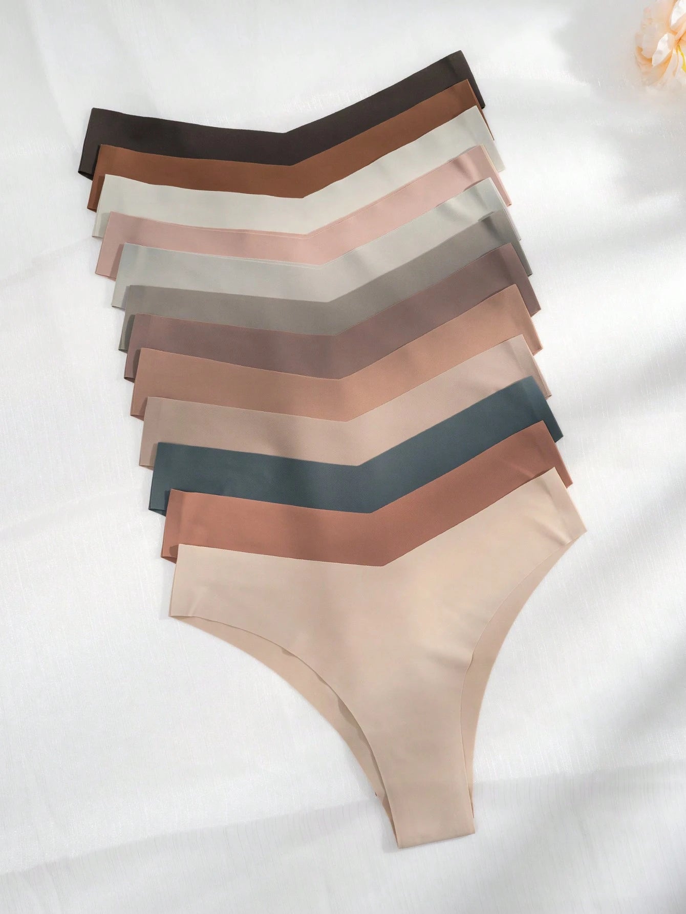 12Pack Neutral Color Panties