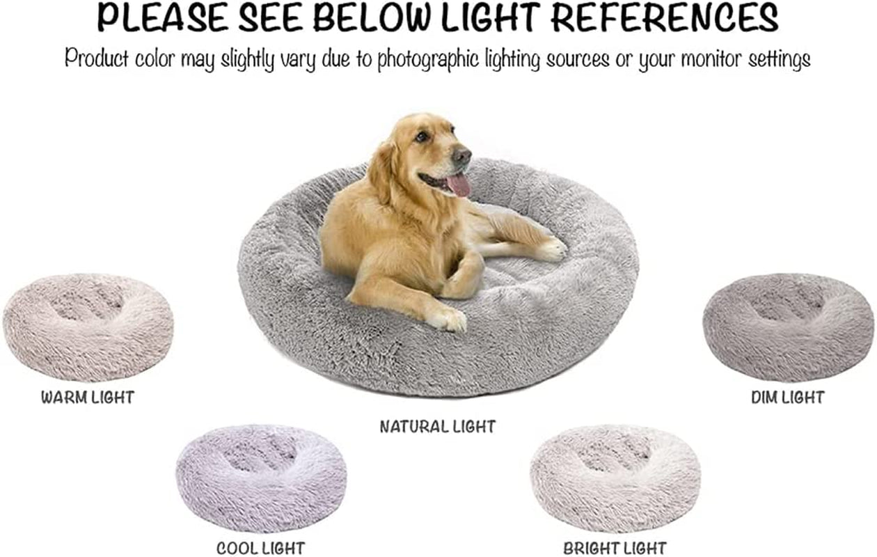 Donut Dog Bed for Large Dogs 
