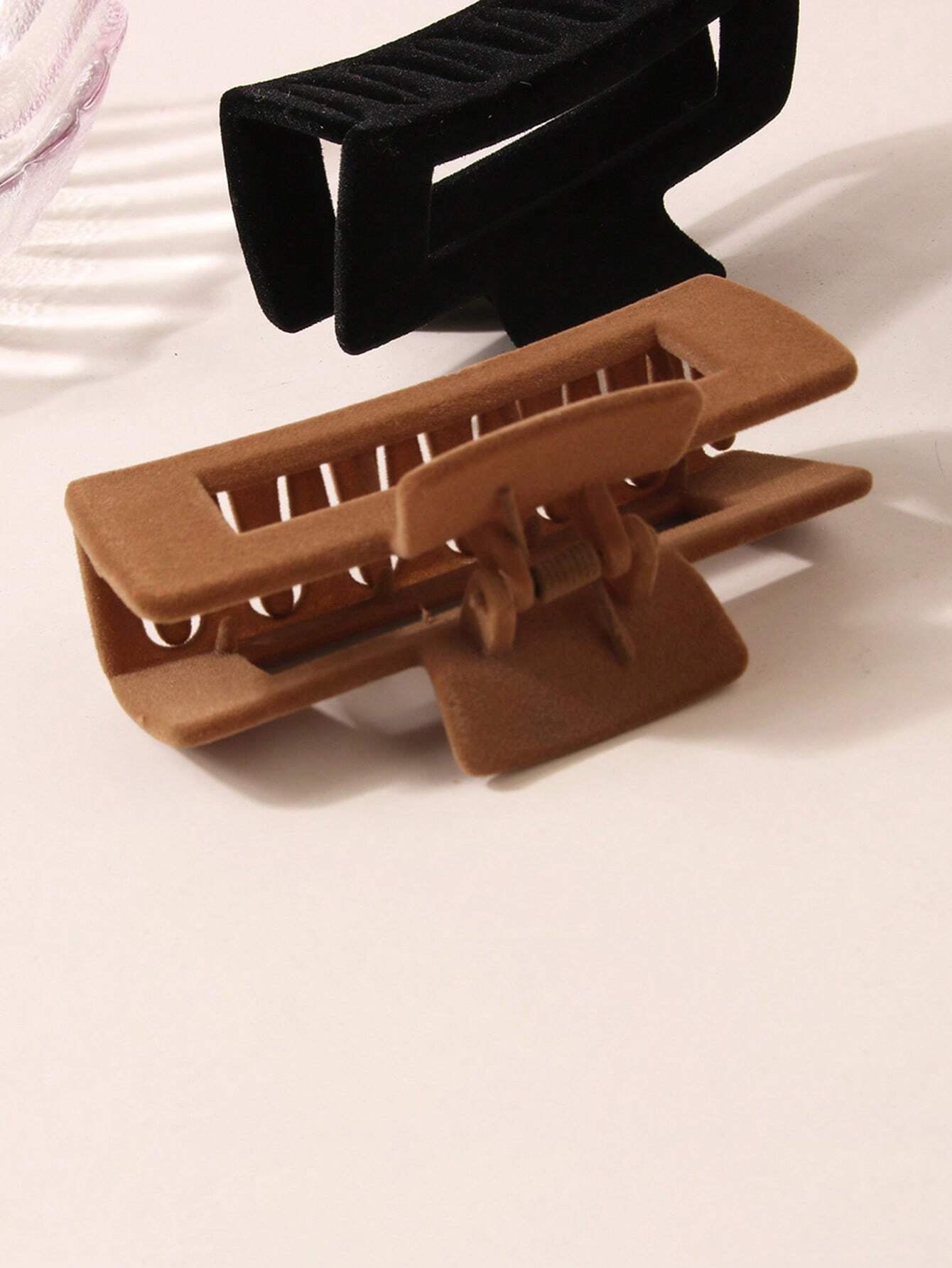 5Pcs Solid Hair Claw 