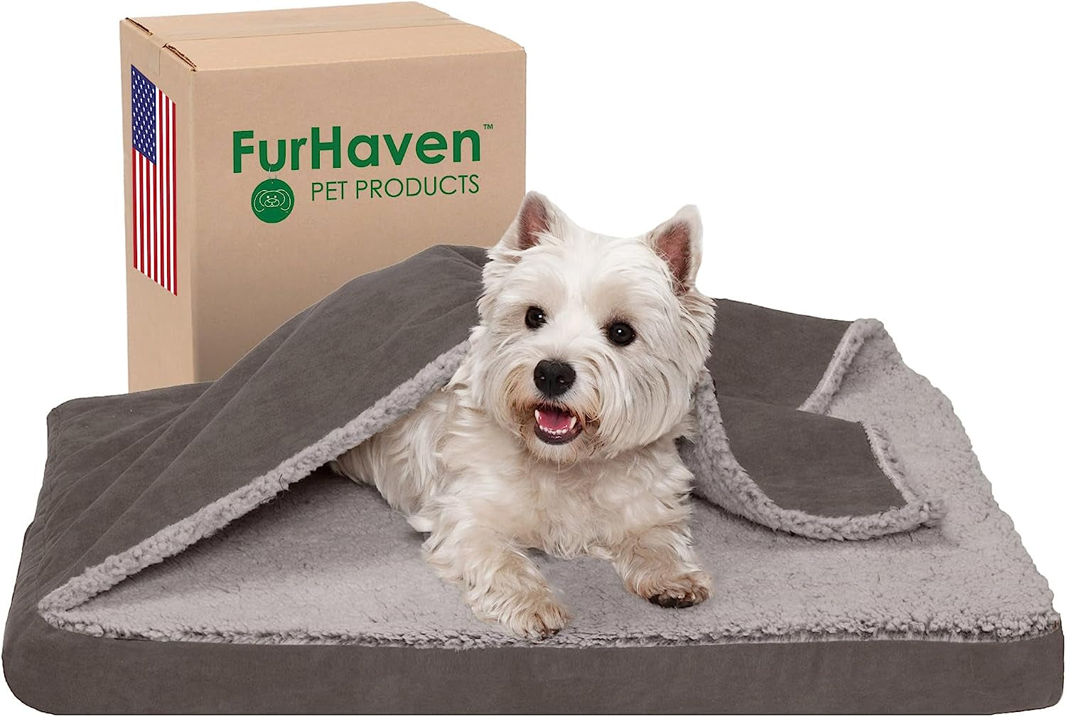 Orthopedic Dog Bed for Small/Medium Dogs With Removable Washable Cover