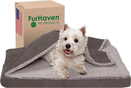 Orthopedic Dog Bed for Small/Medium Dogs With Removable Washable Cover