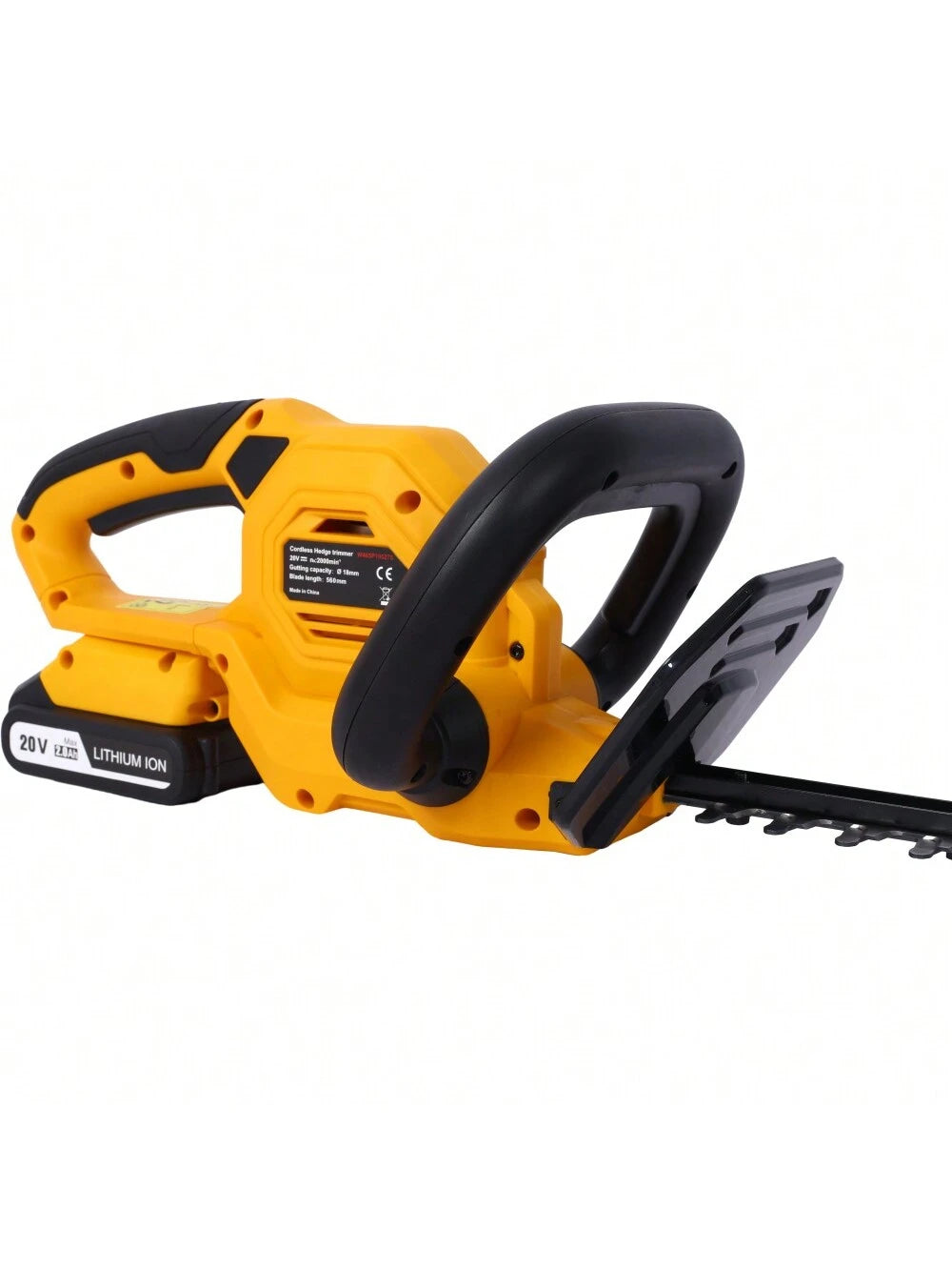 20V Cordless Hedge Trimmer, 22" Steel Blade (Battery and Charger Included)