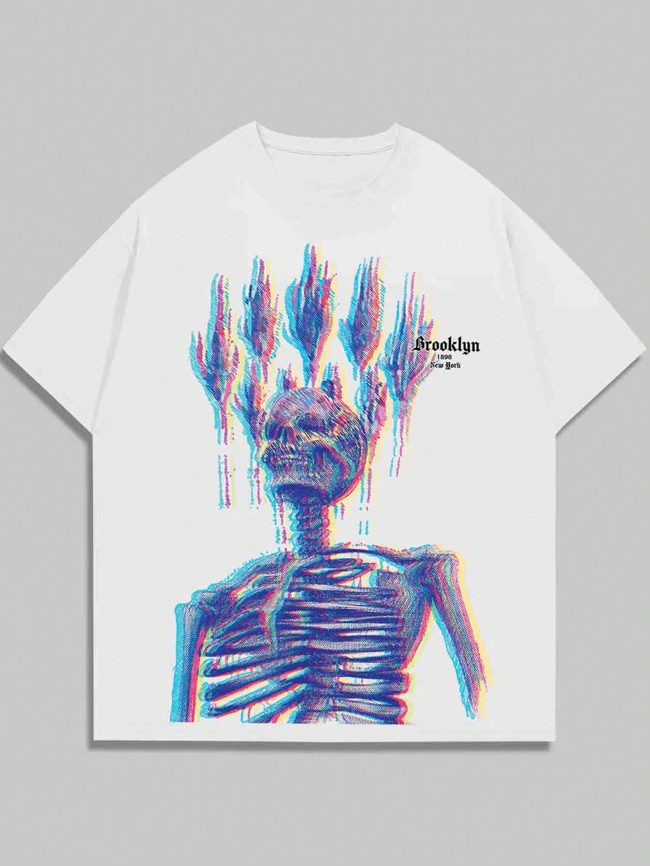 Skeleton Graphic T-Shirt