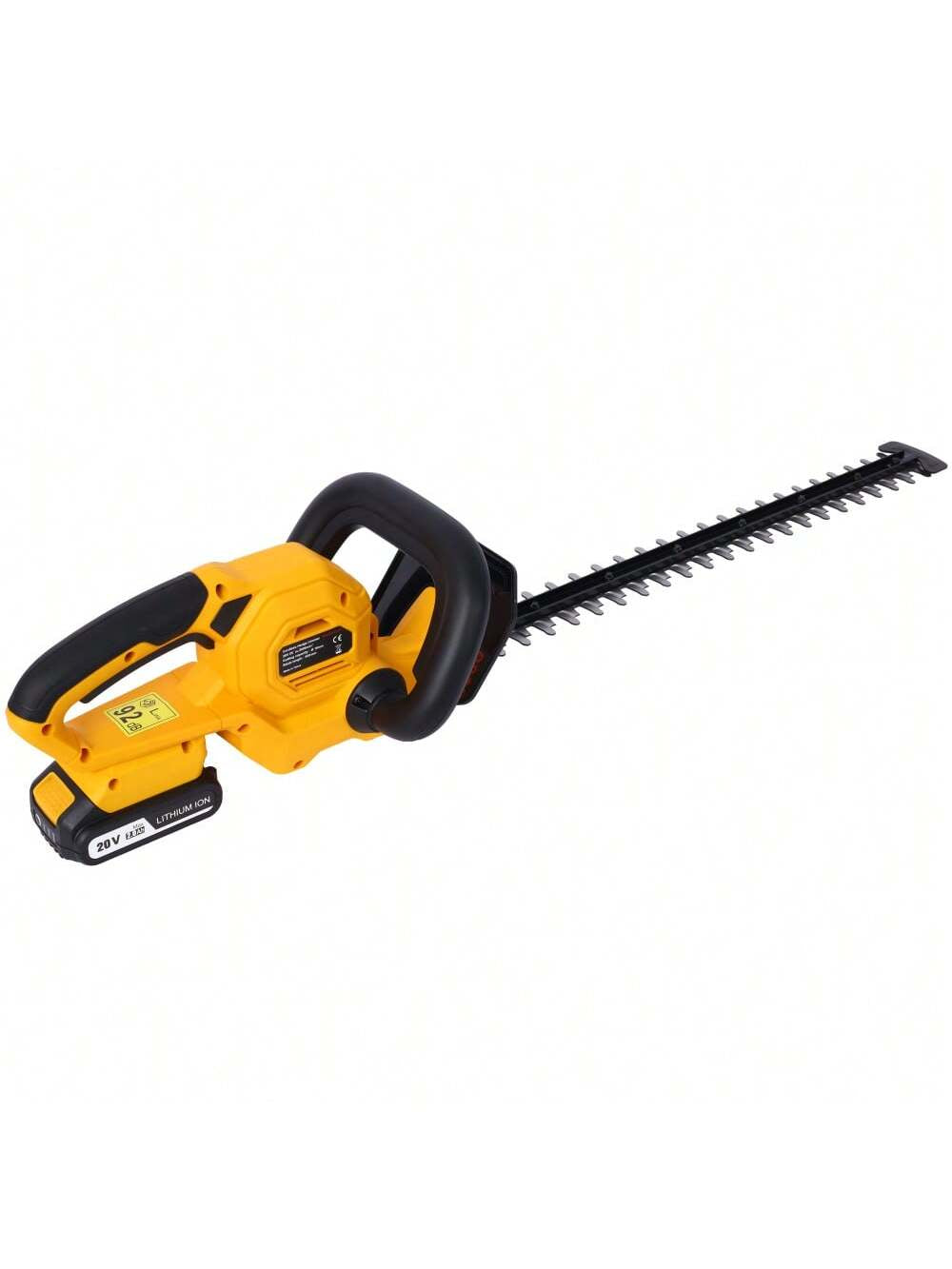 20V Cordless Hedge Trimmer, 22" Steel Blade (Battery and Charger Included)