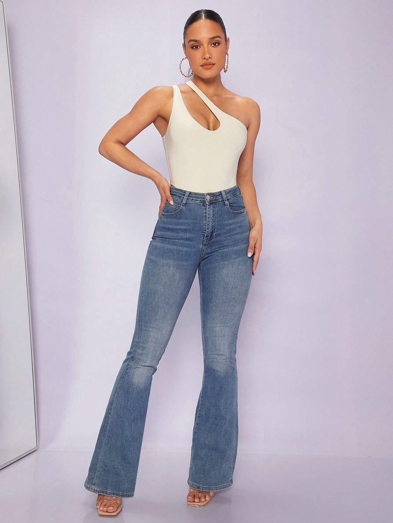 One Shoulder Bodysuit