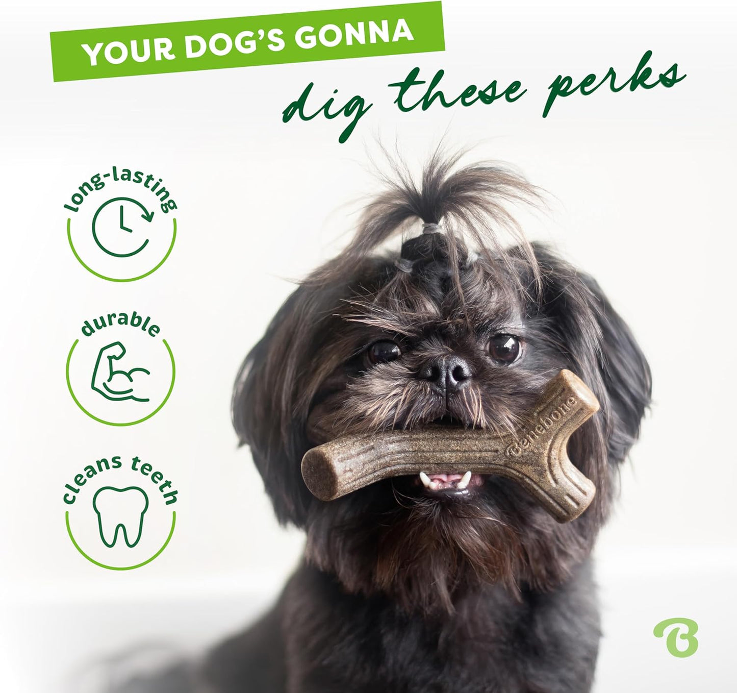 Large Maplestick Real Wood Durable Dog Chew Toy, Made in USA