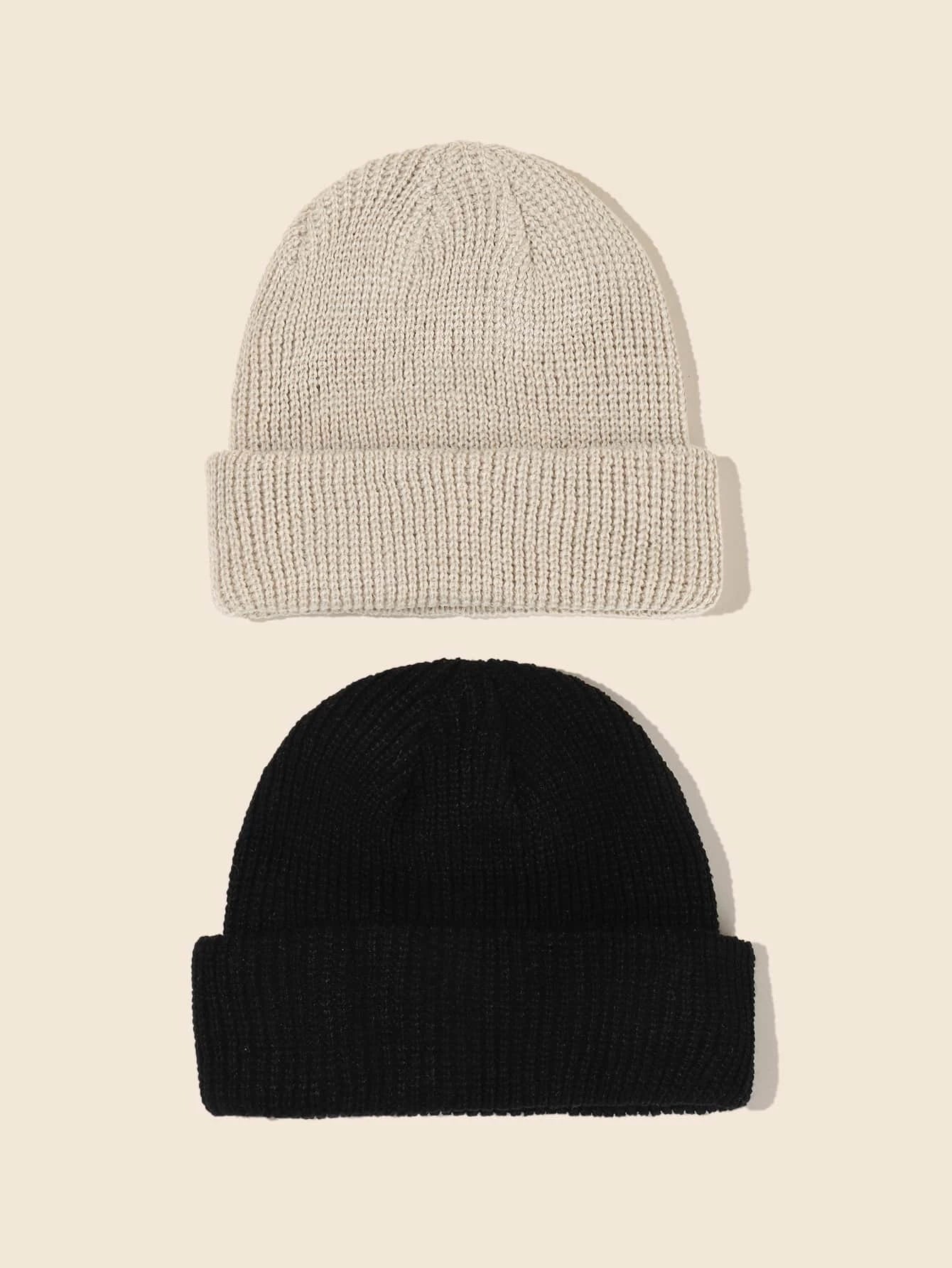 2Pcs Knitted Hats