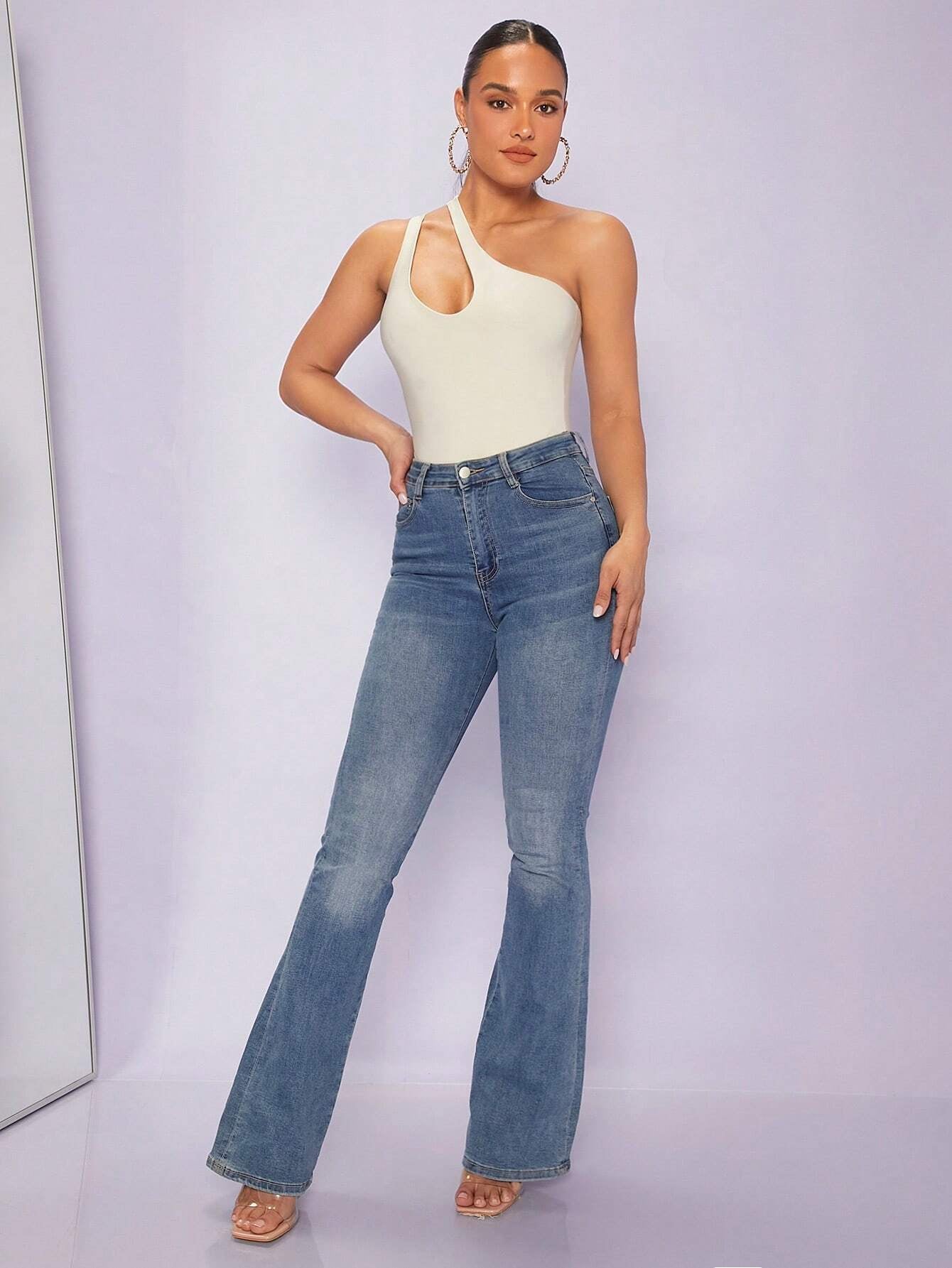 One Shoulder Bodysuit