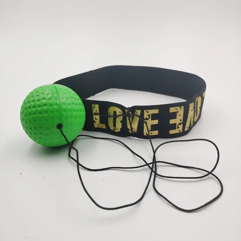 Boxing Reflex Ball Head-Mounted PU Punch Ball MMA Sanda Training Hand Eye Reaction Gym Sandbag Muay Thai Boxeo Fitness Equipment