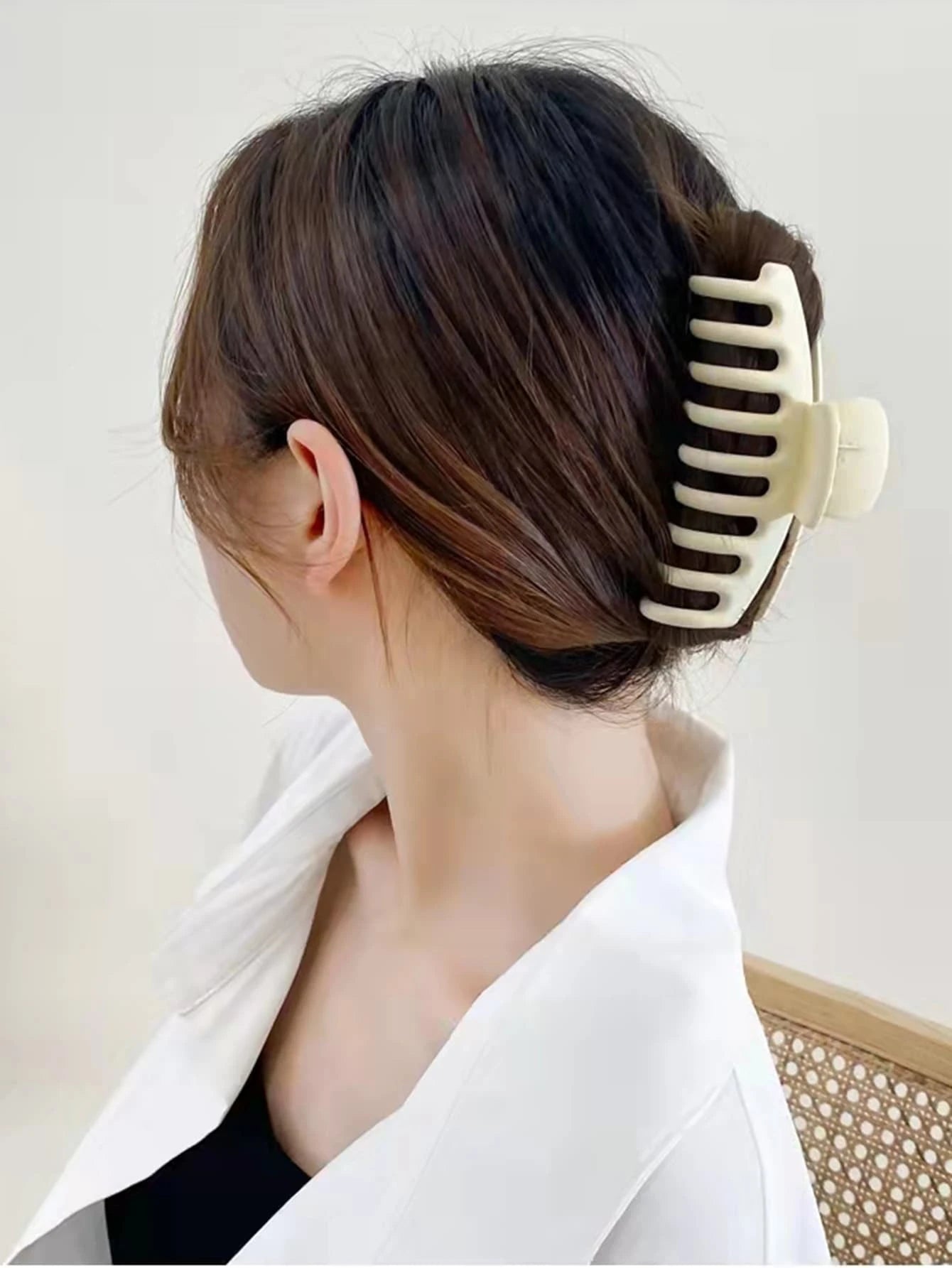 5Pcs Solid Hair Claw 