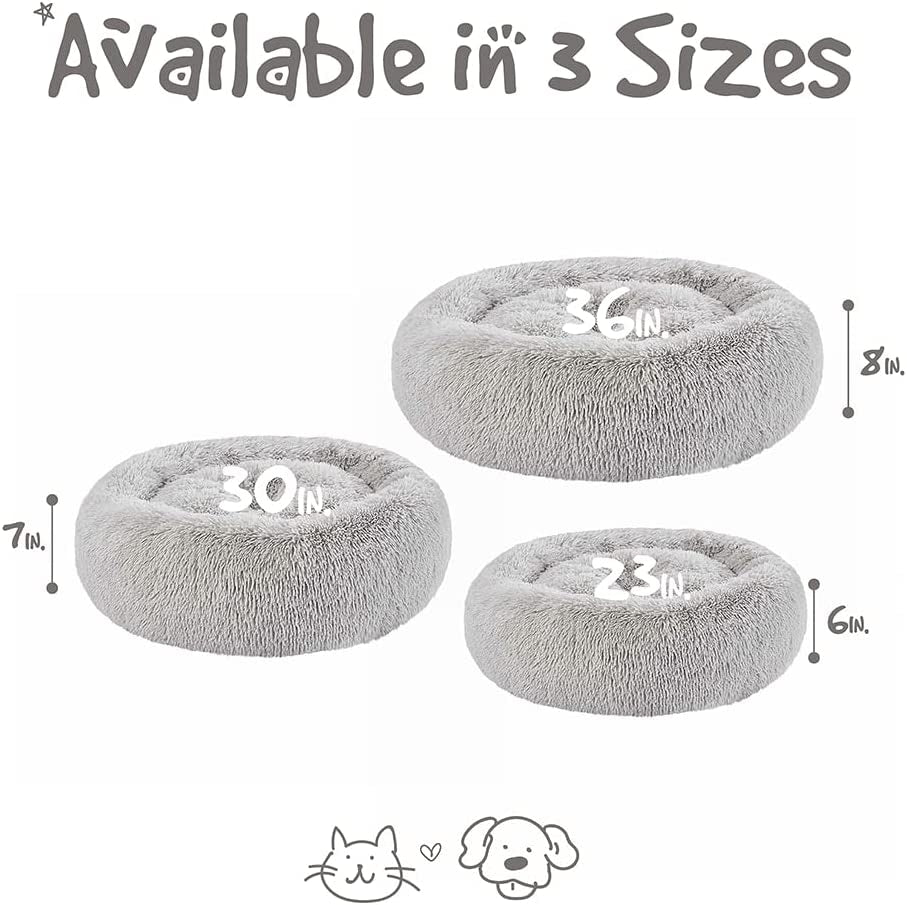 Donut Dog Bed for Large Dogs 
