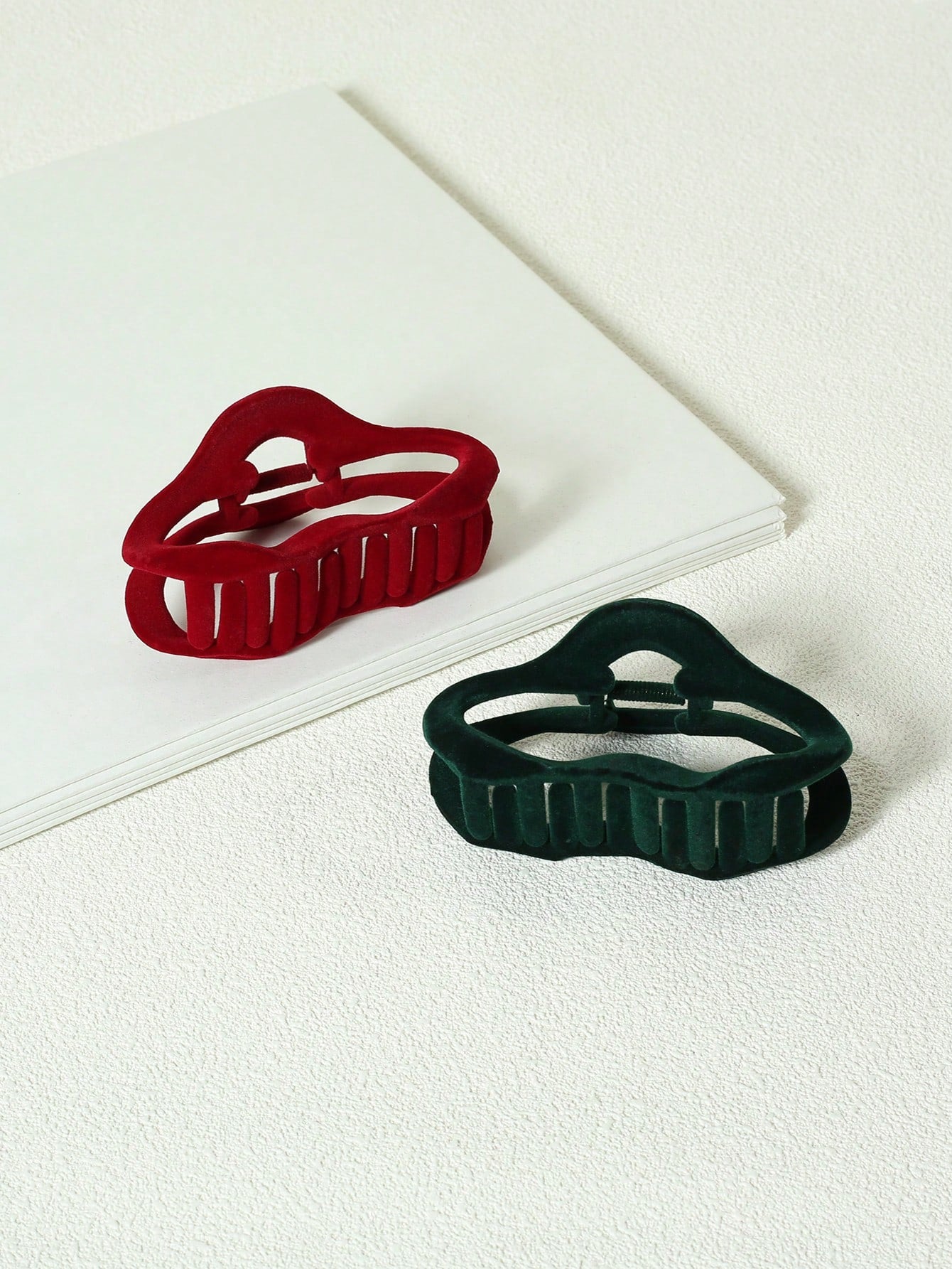 5Pcs Solid Hair Claw 